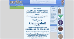 Desktop Screenshot of cserkeszonline.hu