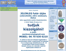 Tablet Screenshot of cserkeszonline.hu